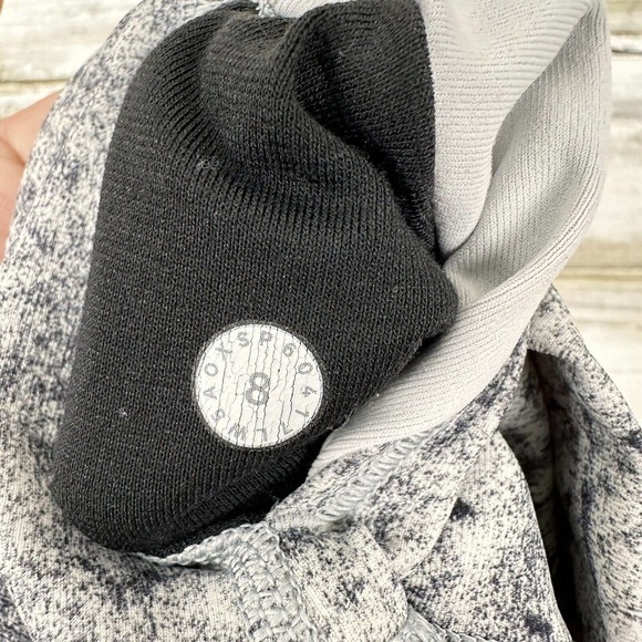 LULULEMON Wunder Under Size 8Hi-Rise 7/8 Tight‎ Full-On Luxtreme Antiqued White - Picture 9 of 14